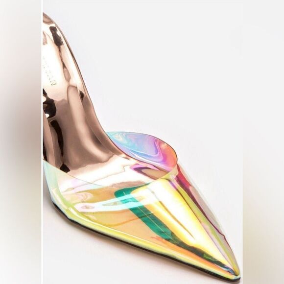 Good American PVC RAINBOW CINDER-F*CKING RELLA HIGH HEEL - Picture 7 of 10